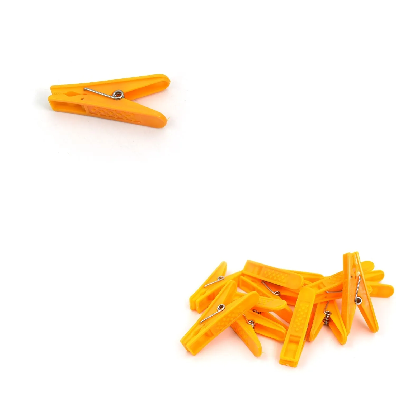 12 Pc Set Cloth Clip used in all kinds of household and official places for holding cloths and stuffs purposes.
