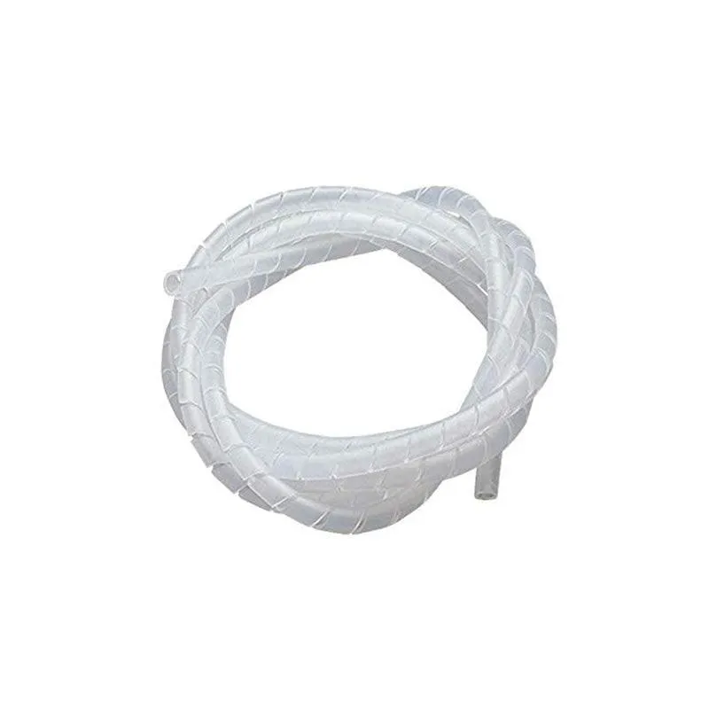 12Mm X 5M Transparent Spiral Cable Organizer Sd-30155