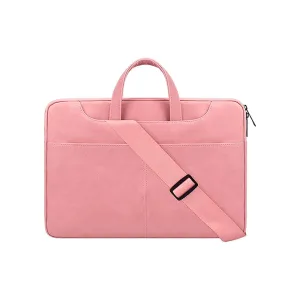 13.3 Inch Detachable Shoulder Laptop Bag - Frosted Pu Business