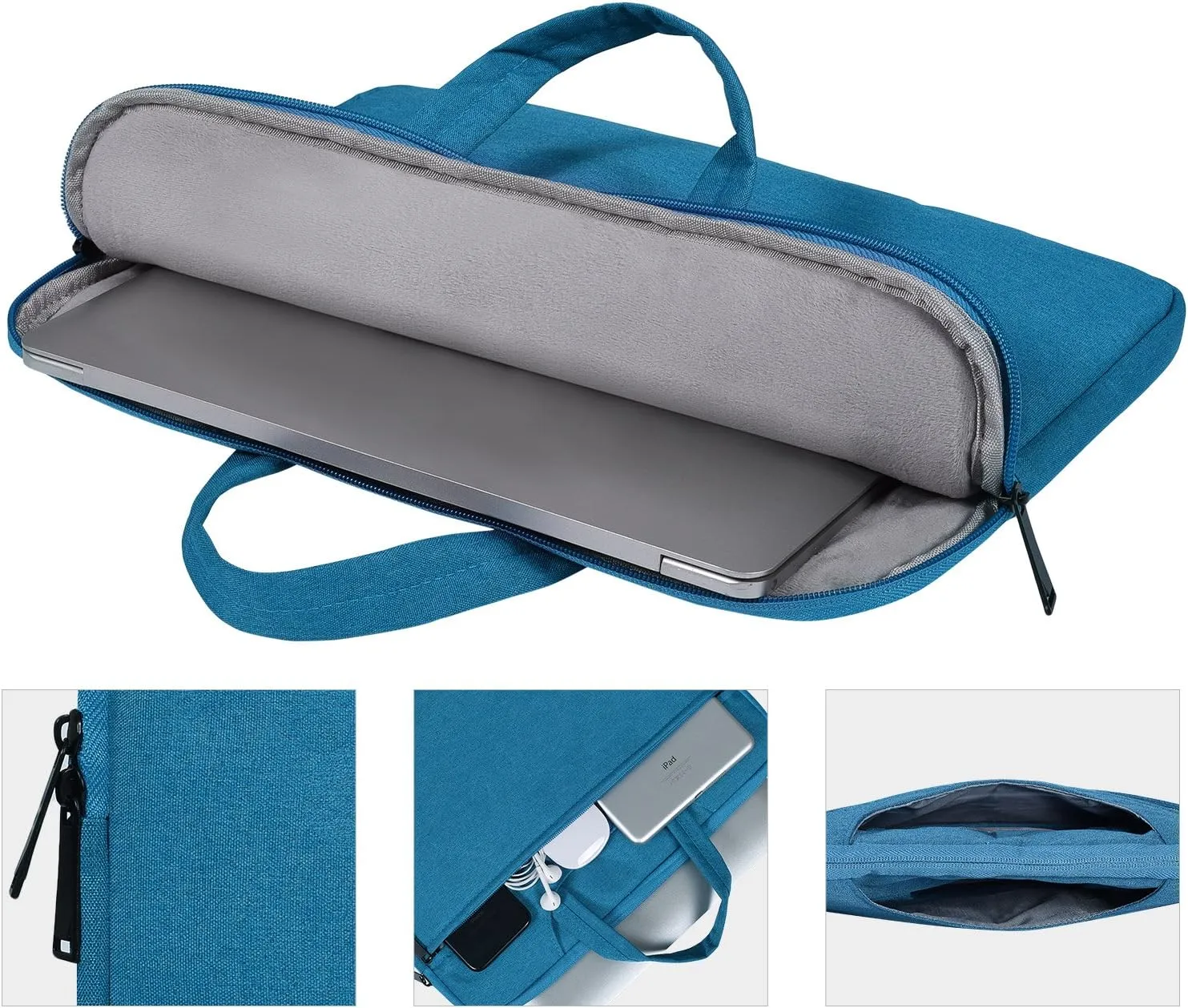 14-15 Inch Waterproof Laptop Case Sleeve for HP, Acer, Lenovo 14" Laptops, Blue