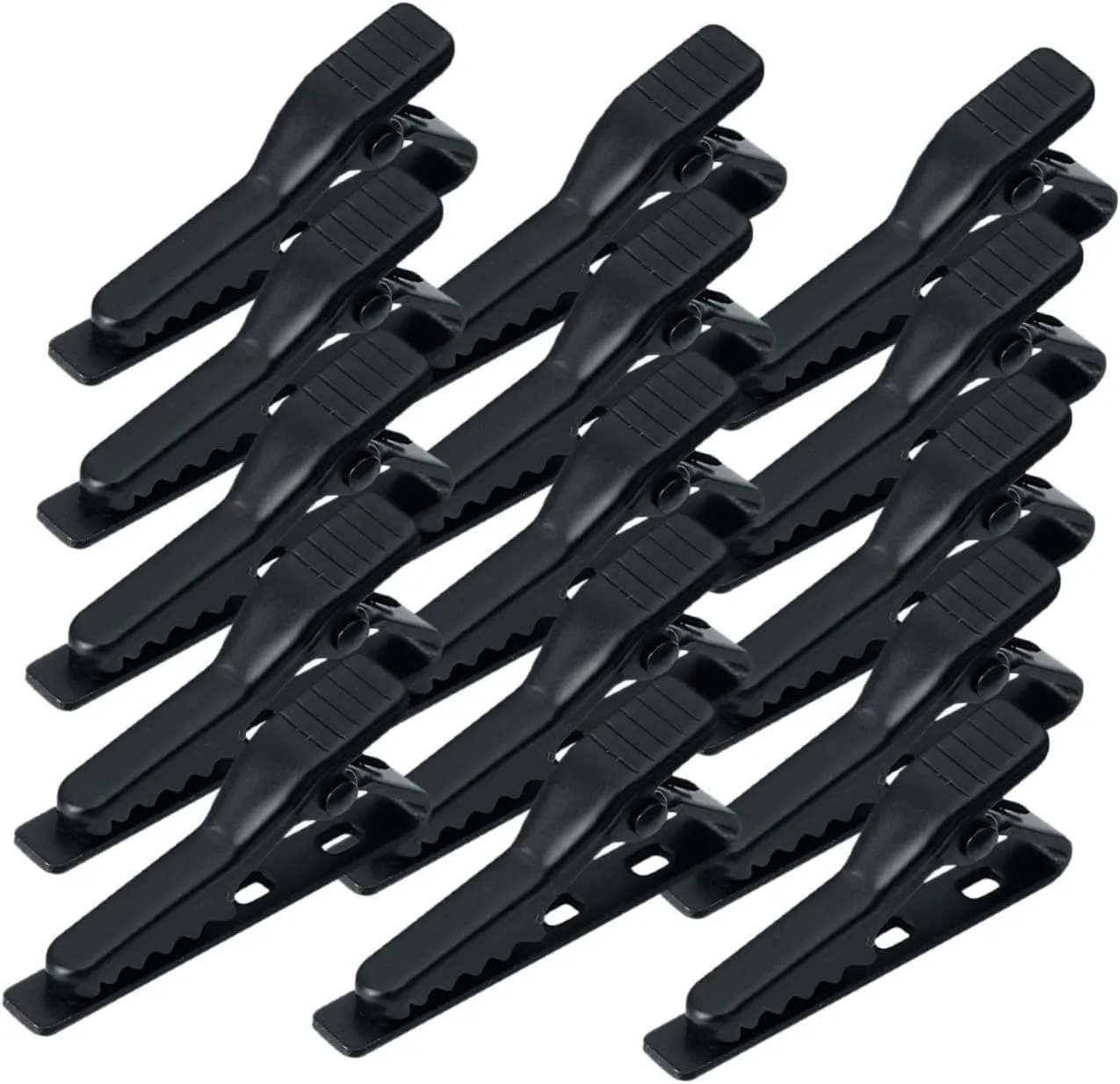 15pcs for Loud-Speaker Lavalier Holder Professional Universal Collar Lapel Condenser Clip-on Wire Clips Studio Metal Holders Microphone Mic Tie Replacement Fixing Iron Performance Stands (Color
