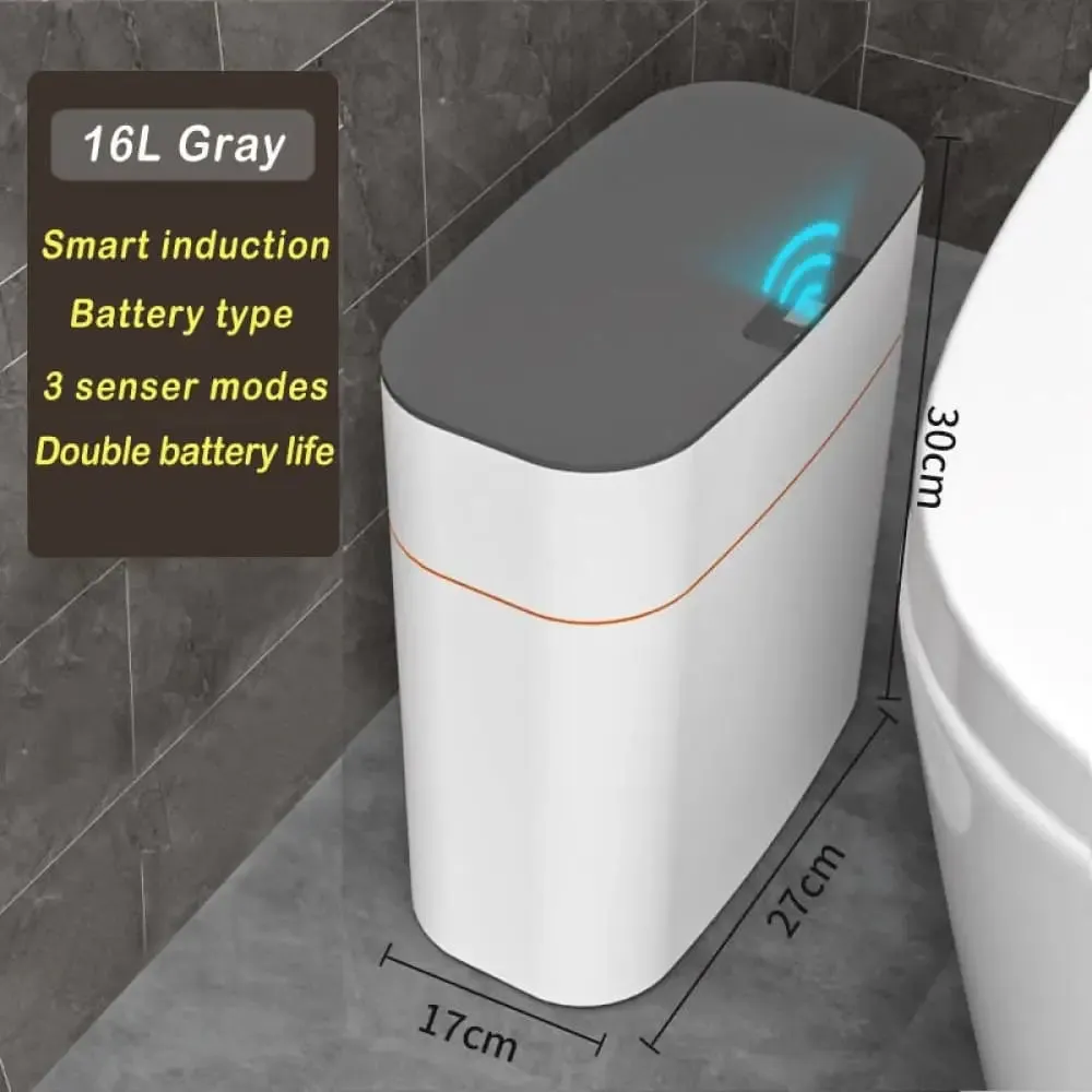 16l Electric Automatic Waterproof Intelligent Smart Trash can for Home