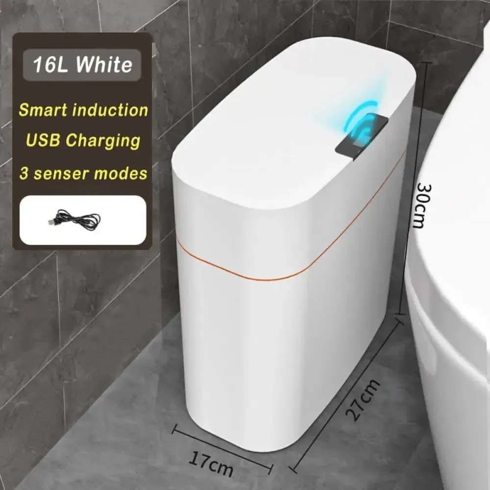 16l Electric Automatic Waterproof Intelligent Smart Trash can for Home
