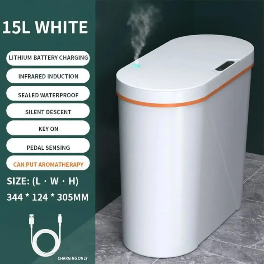 16l Electric Automatic Waterproof Intelligent Smart Trash can for Home