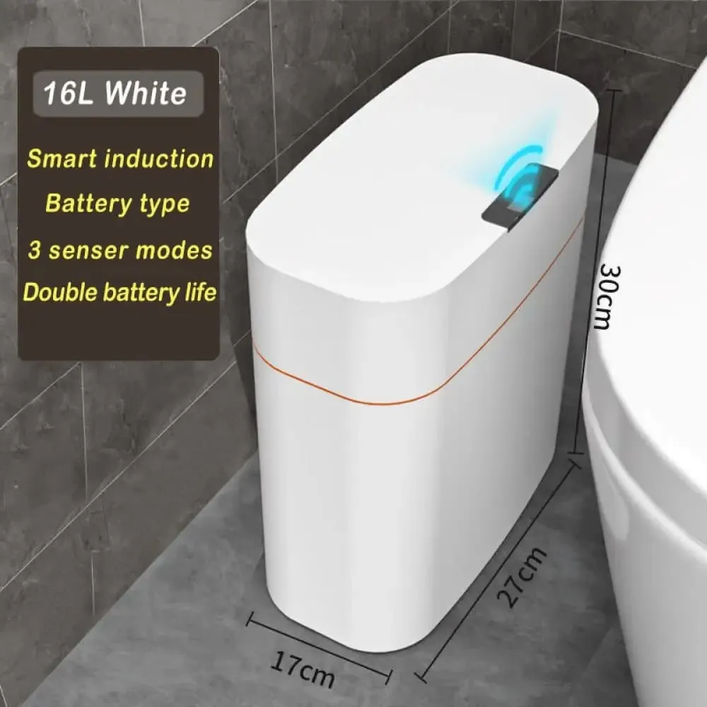 16l Electric Automatic Waterproof Intelligent Smart Trash can for Home