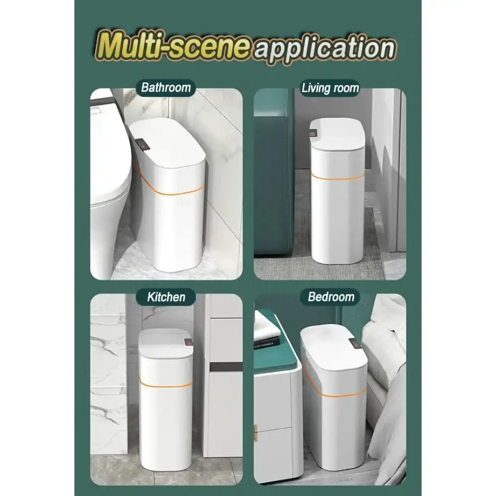 16l Electric Automatic Waterproof Intelligent Smart Trash can for Home