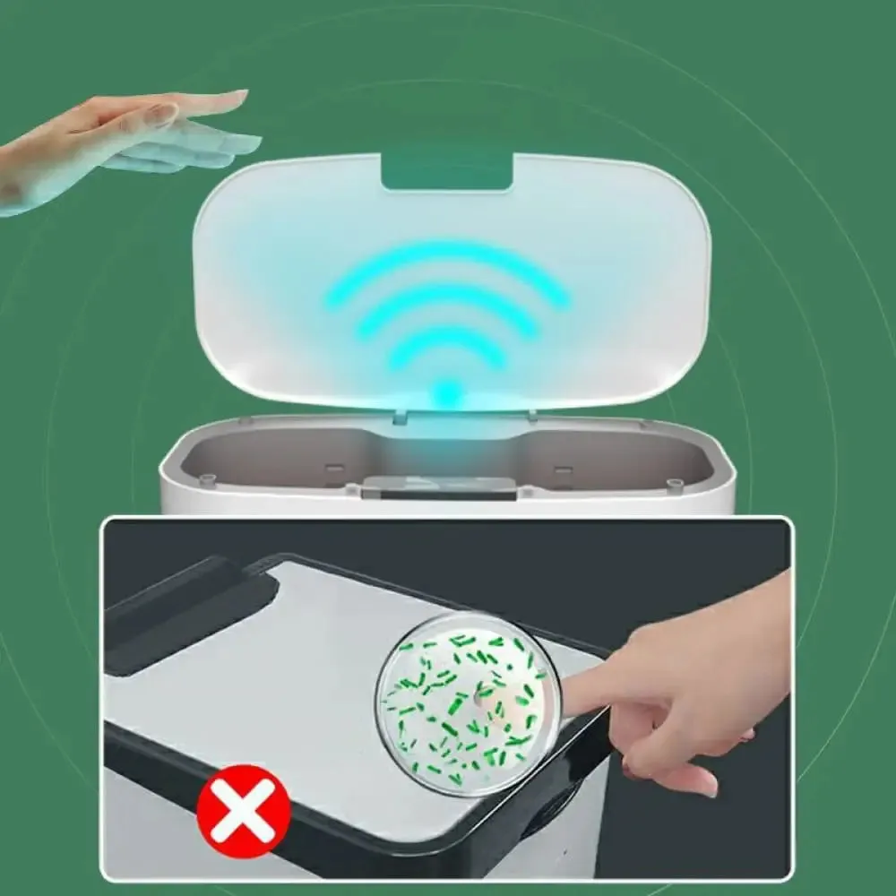 16l Electric Automatic Waterproof Intelligent Smart Trash can for Home