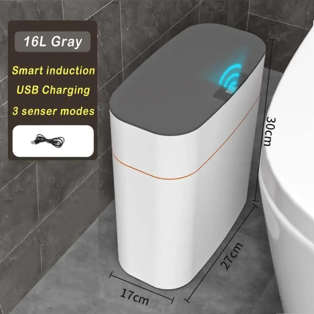 16l Electric Automatic Waterproof Intelligent Smart Trash can for Home