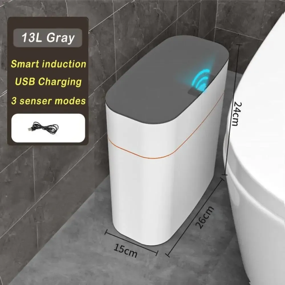 16l Electric Automatic Waterproof Intelligent Smart Trash can for Home