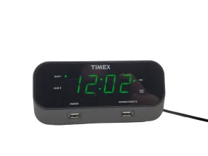 4K UHD P2P Alarm Bedside Clock Wifi Camera with Dual Cameras