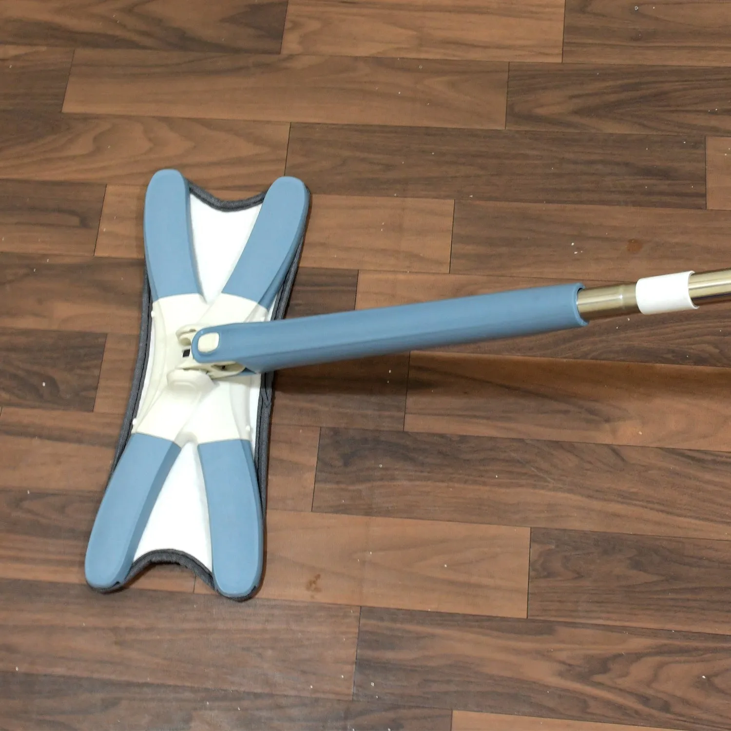 Adjustable 360 Flat Hand Mop: Floors, Walls, Ceilings (Easy Squeeze)