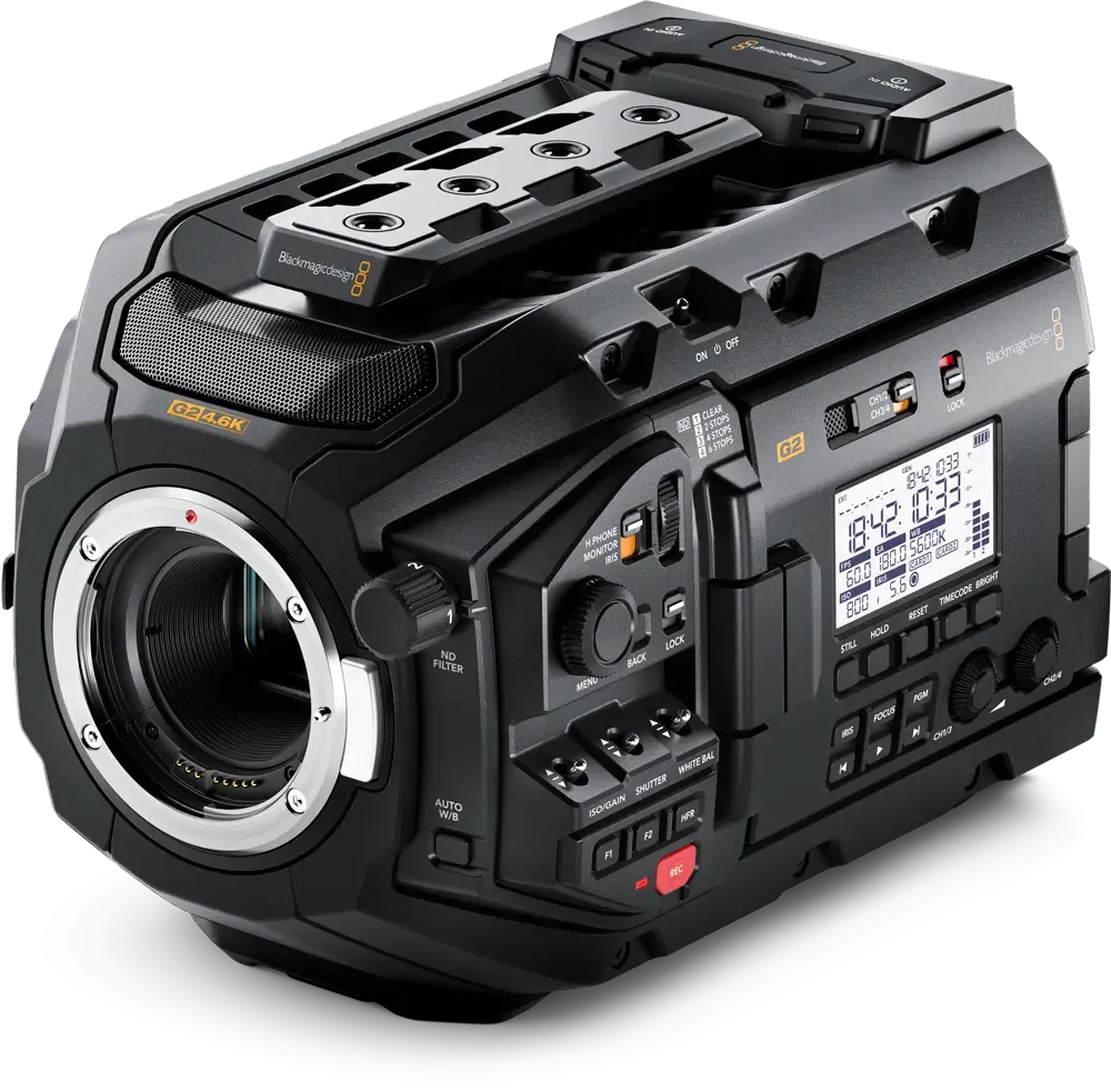 Blackmagic Design URSA Mini Pro 4.6K G2 Digital Cinema Camera Bundle