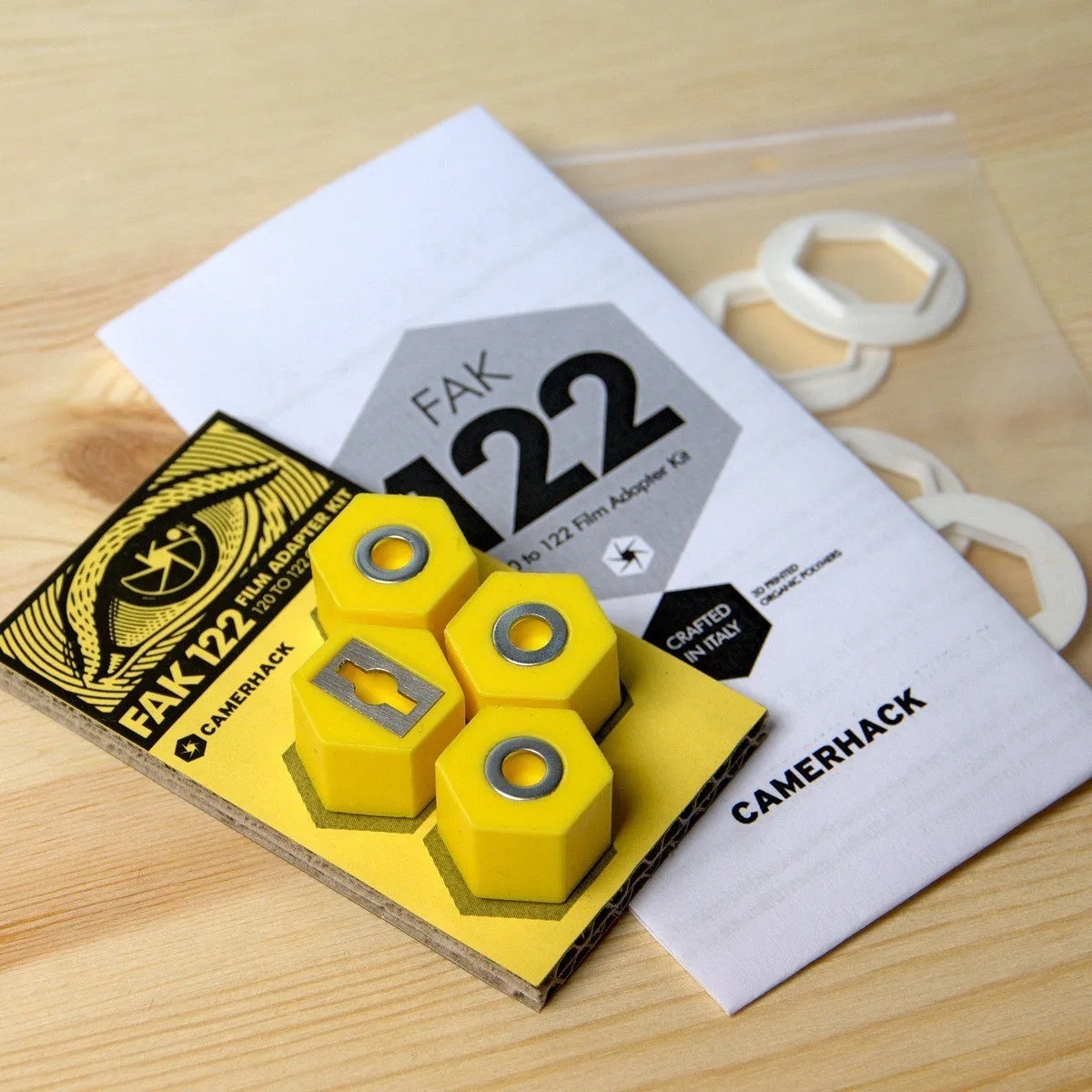 Camerhack Adapter for 122 Film Cameras: FAK122