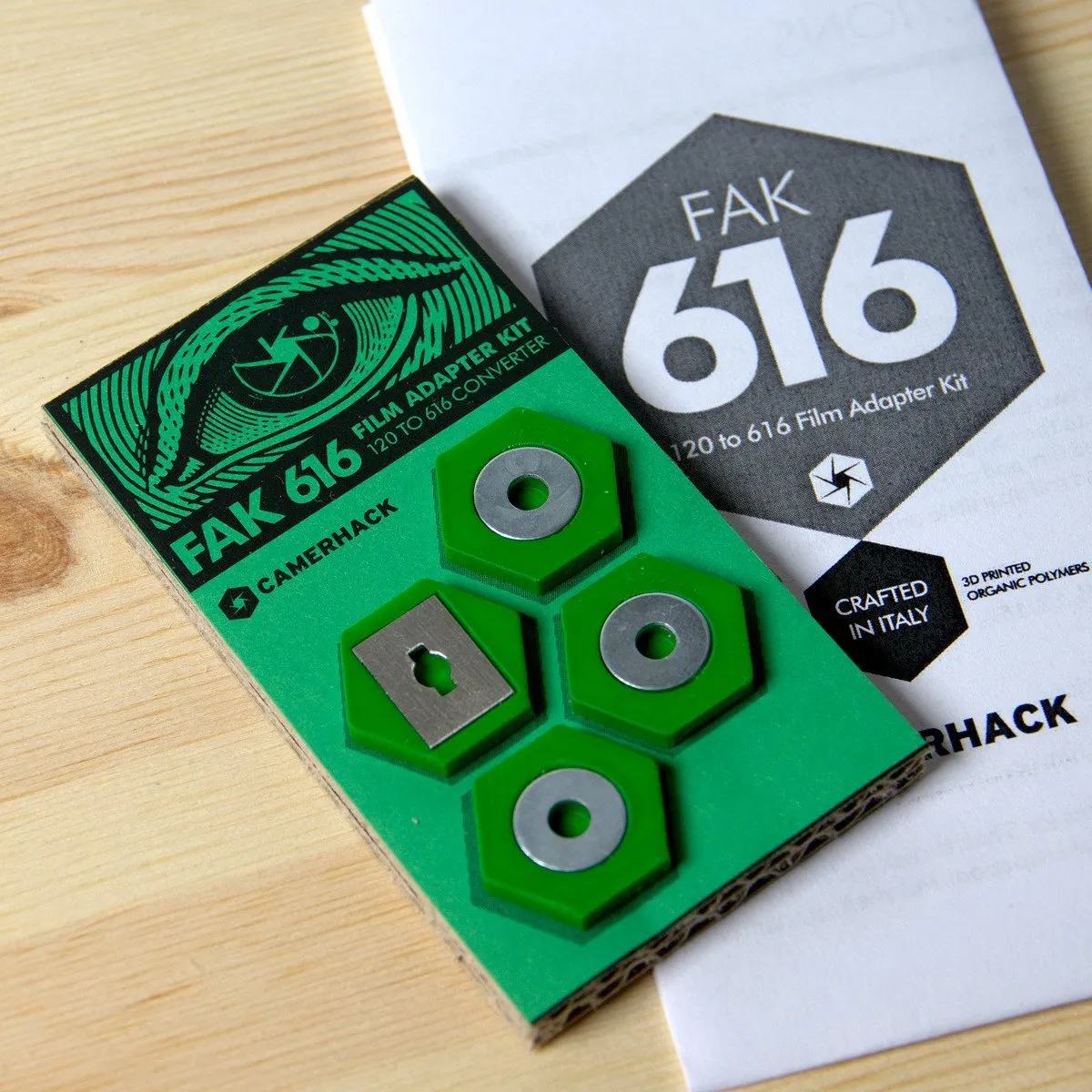 Camerhack Adapter for 616 Film Cameras: FAK616