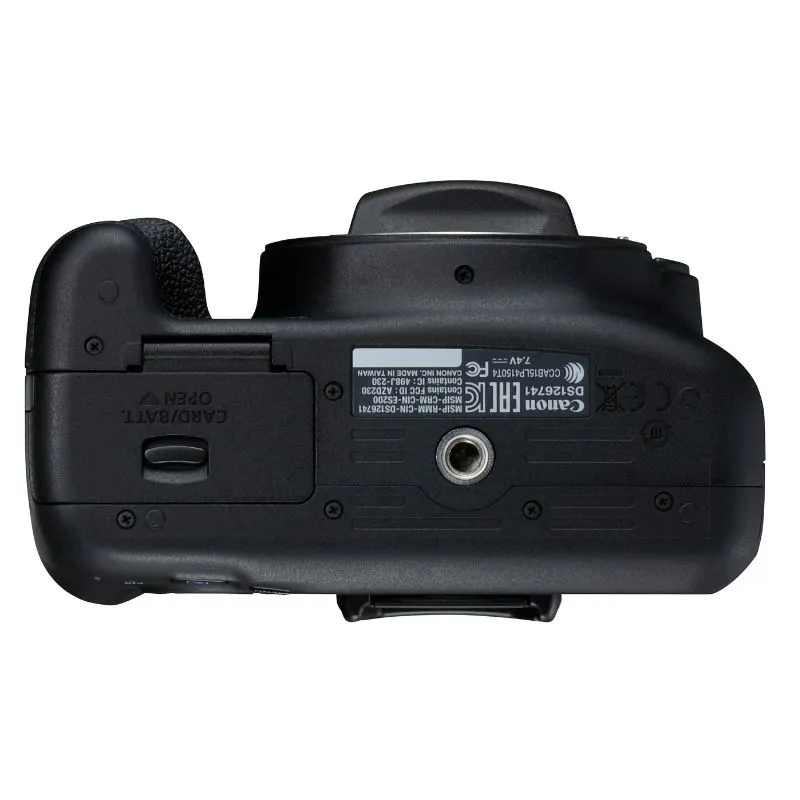 Canon EOS 2000D DSLR Camera with EF-S 18-55mm IS II Lens - Black - Camera   Lens