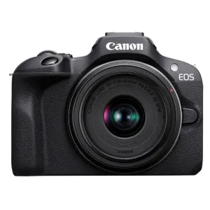 Canon EOS R100 APS-C Mirrorless Camera - Camera   RF-S 18-45mm Lens