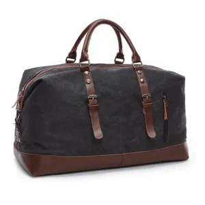 Canvas Leather Travel Bags