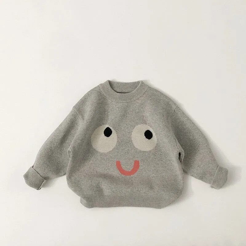 Cartoon Fun Expression Sweater