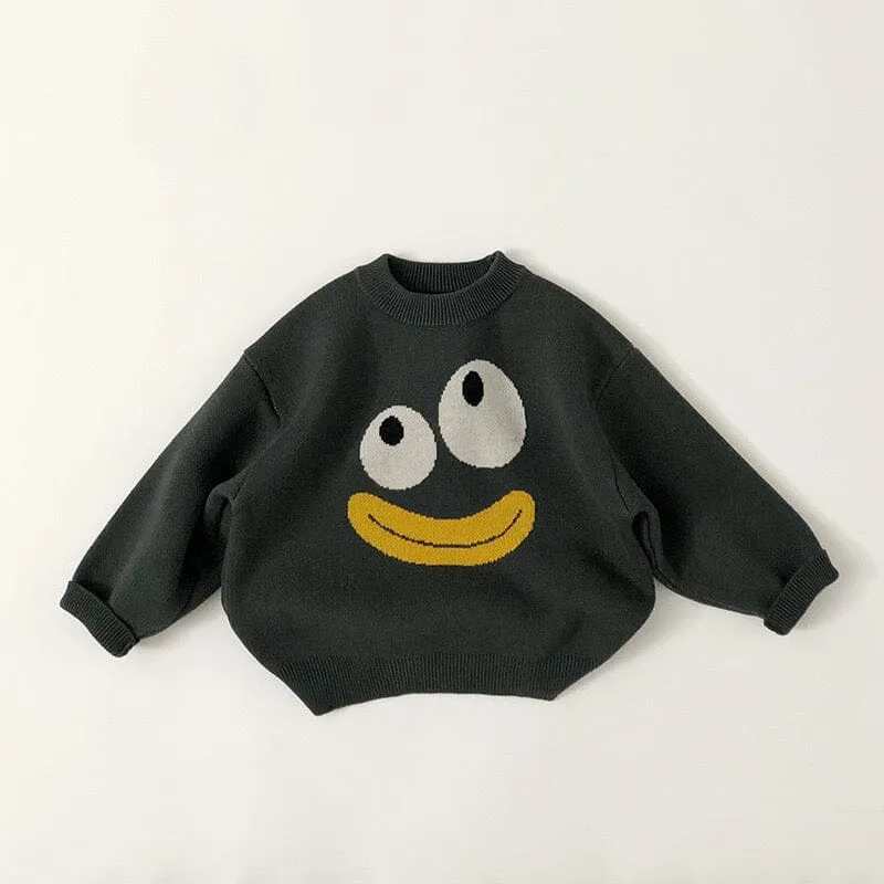 Cartoon Fun Expression Sweater