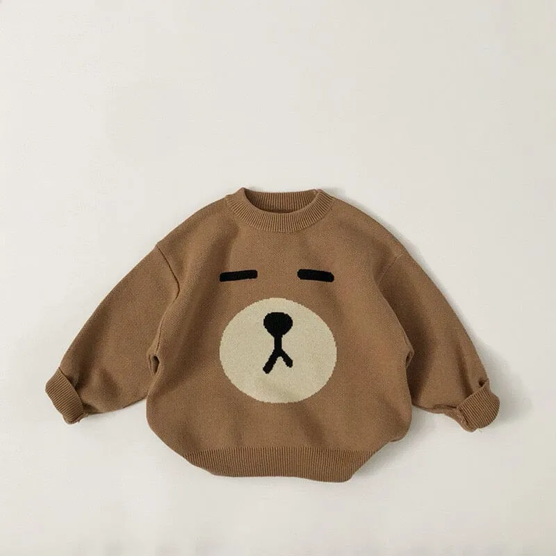 Cartoon Fun Expression Sweater