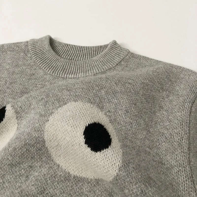 Cartoon Fun Expression Sweater