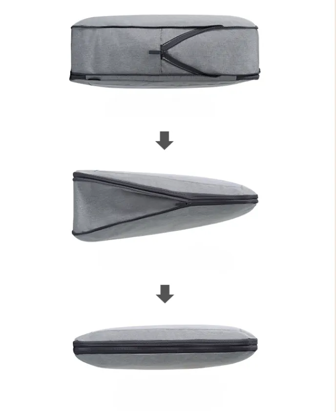 Comfort Travel - Set of 4 Compression packing Cubes - Grey