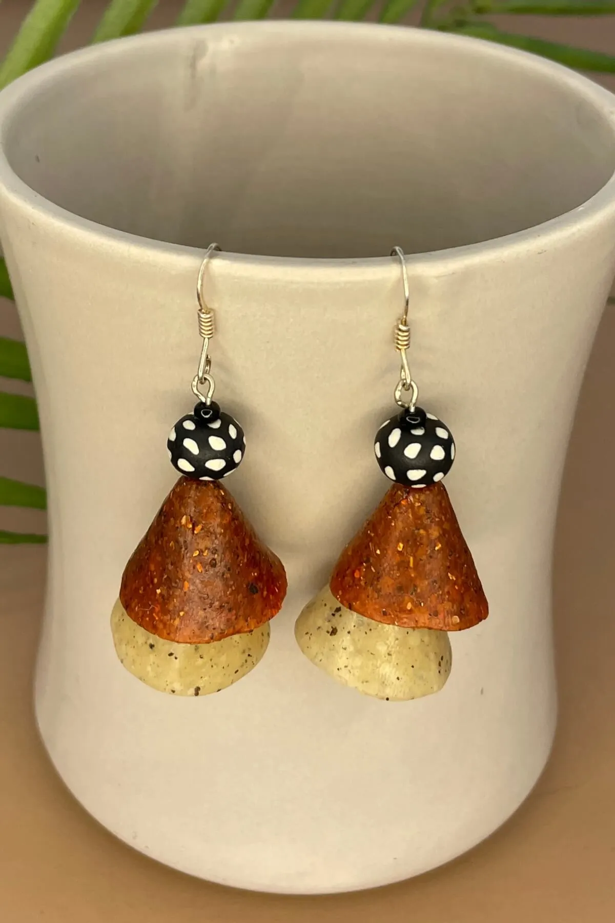 Conical Earrings - Spice