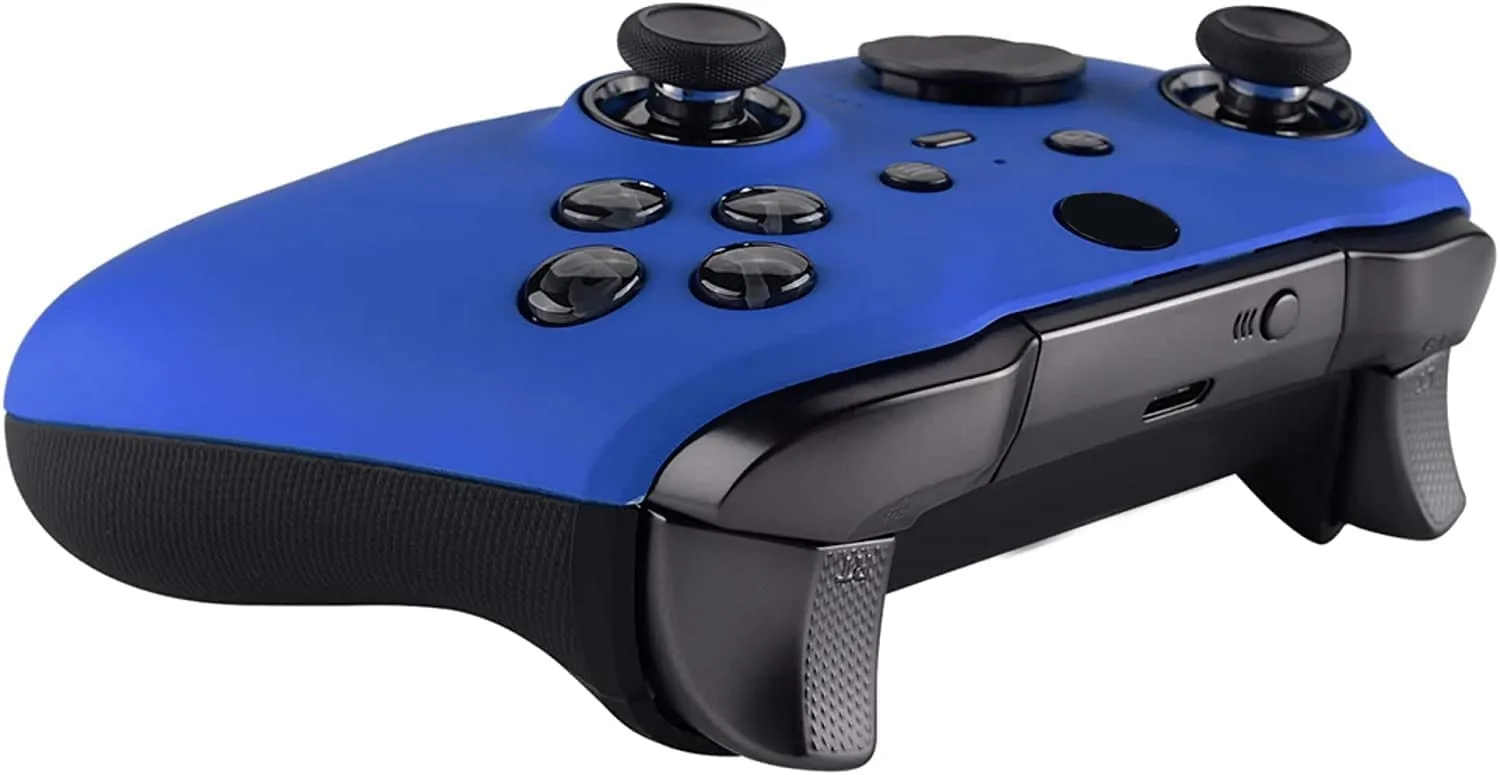 Custom Controllerzz Elite Series 2 Controller Compatible With Xbox One, Xbox Series S and Xbox Series X (Blue)