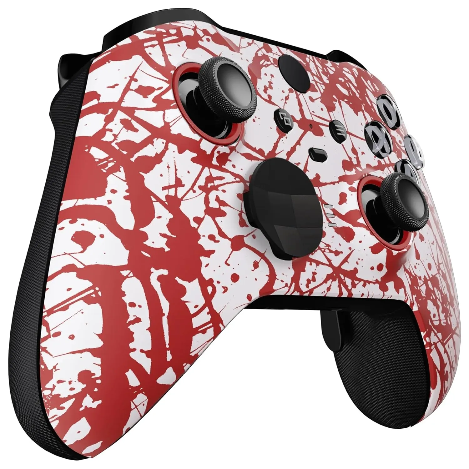 Custom Elite Series 2 Controller Compatible With Xbox One, Xbox Series S, and Xbox Series X (Blood Splatter)