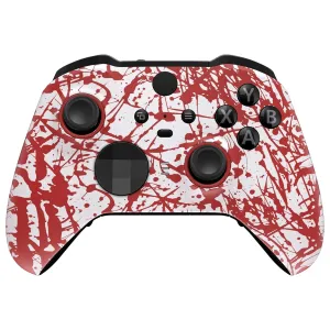 Custom Elite Series 2 Controller Compatible With Xbox One, Xbox Series S, and Xbox Series X (Blood Splatter)