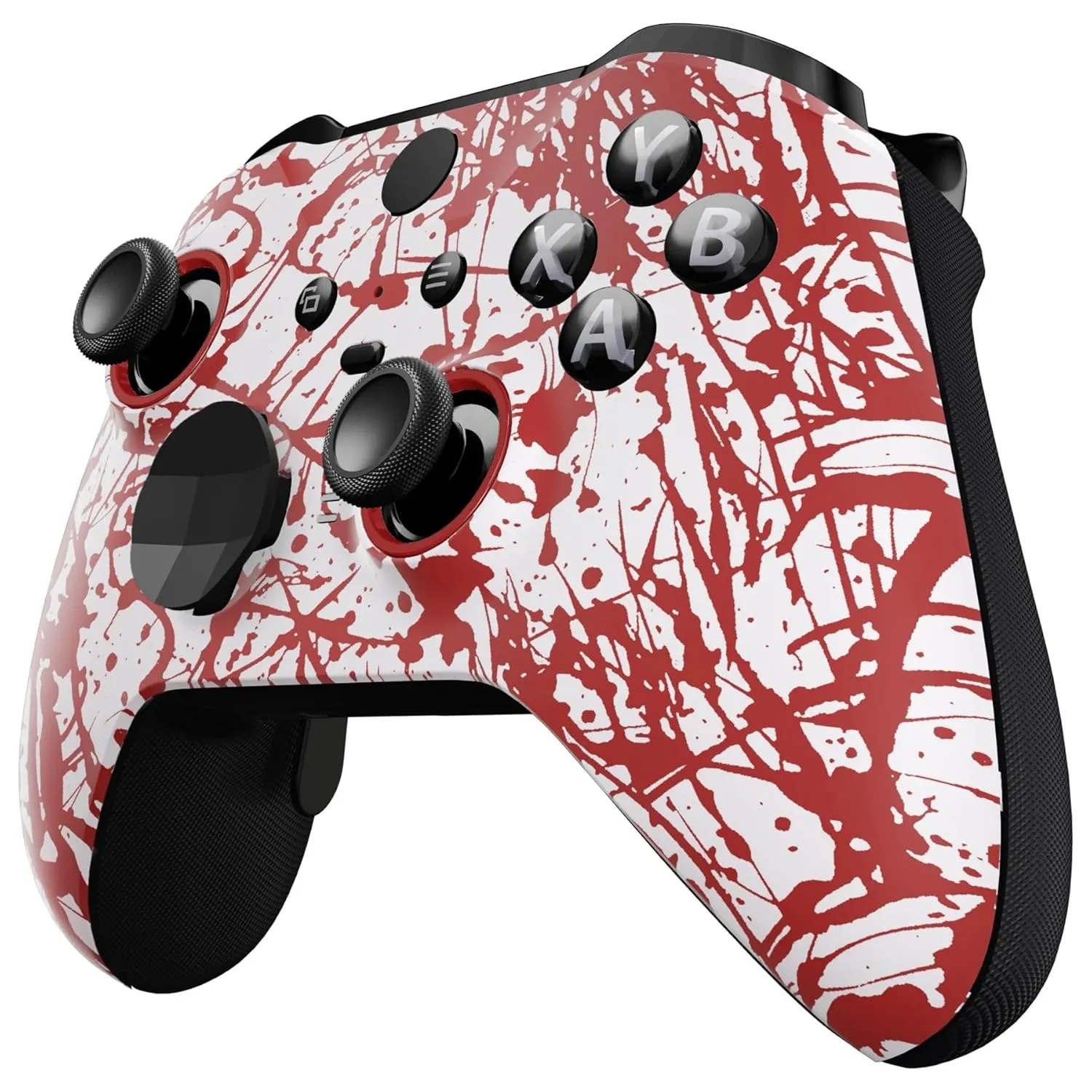 Custom Elite Series 2 Controller Compatible With Xbox One, Xbox Series S, and Xbox Series X (Blood Splatter)