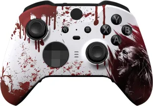 Custom Elite Series 2 Controller Compatible With Xbox One, Xbox Series S, and Xbox Series X (Bloody Zombie)