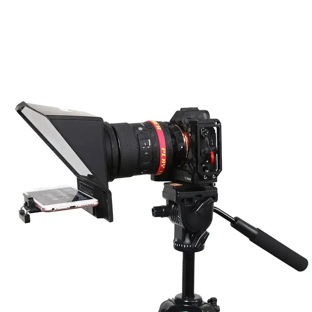 Desview T2 Teleprompter for Smartphones, Tablets and DSLR Cameras