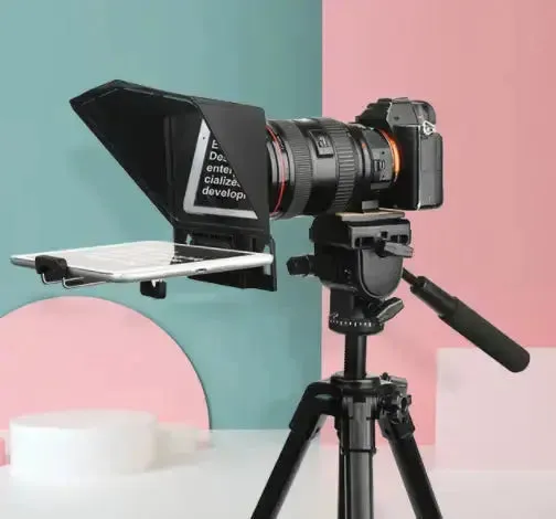 Desview T2 Teleprompter for Smartphones, Tablets and DSLR Cameras