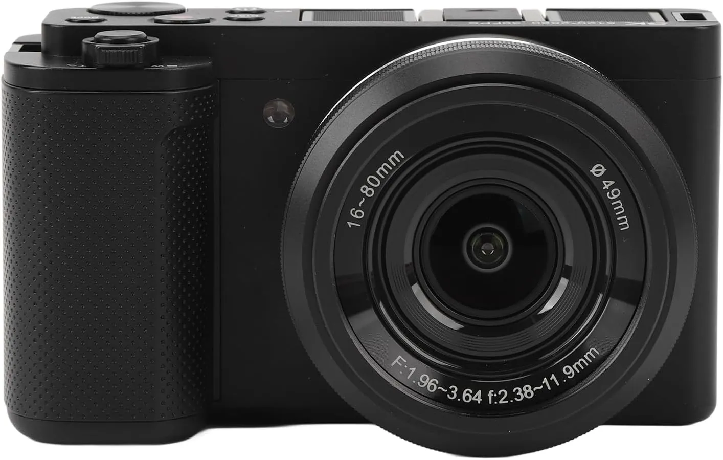 Digital Camera, 4K 60FPS Wi Fi Digital Cameras for Photography, 64MP Vlogging Camera with 3.2in 270 Flip Screen, Compact Travel Mirrorless Cameras