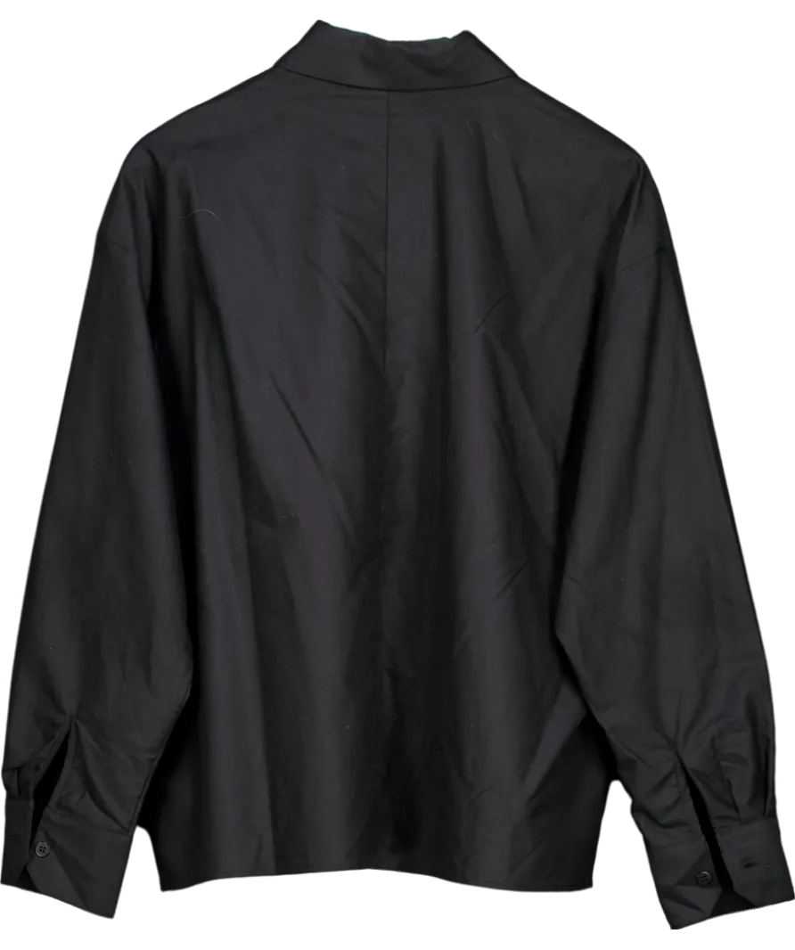 Djerf Avenue Breezy Shirt Black UK M