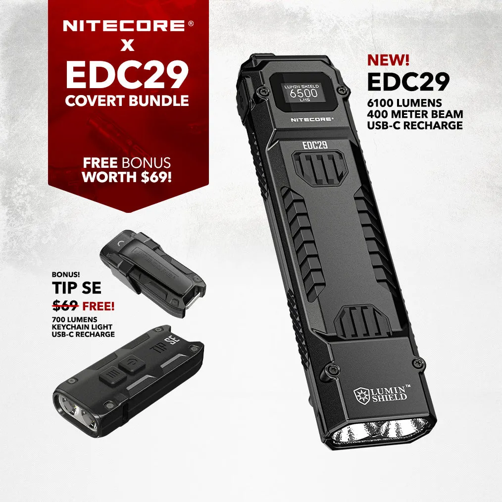 EDC29 - 6500 lumens (Bundle)