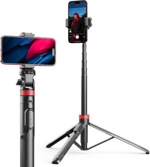 Eicaus 72'' Phone Tripod - Upgraded, Stable, and Portable Tripod for iPhone 15/14/13, Android, Cameras and Action Cameras