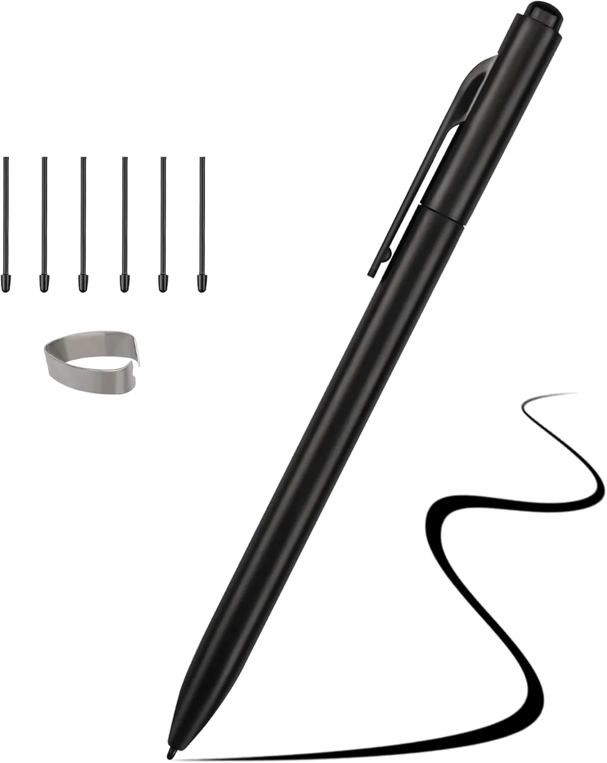 EMR Pen for Remarkable 2 with Eraser, Tilt Support, 4096 Sensitivity, Palm Rejection, Digital Displays Stylus for Remarkable/Microsoft/Onyx EMR Devices