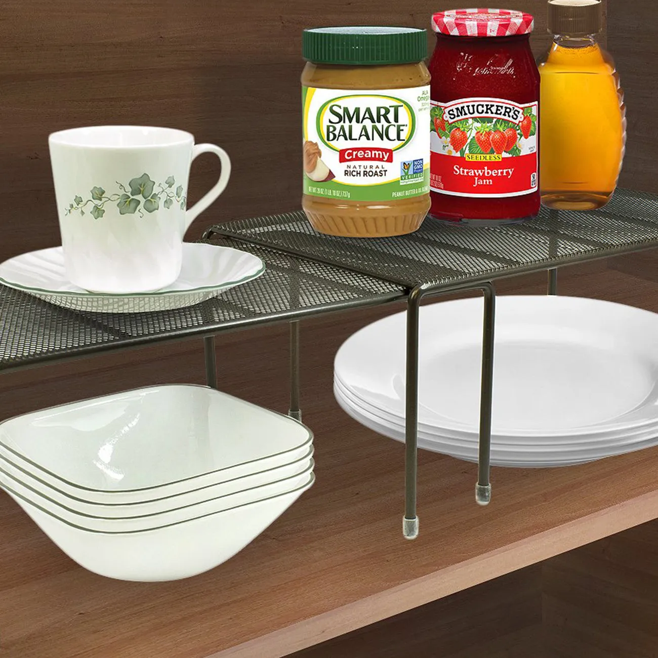 Expandable Pantry Cabinet Organizers (Set of 2)