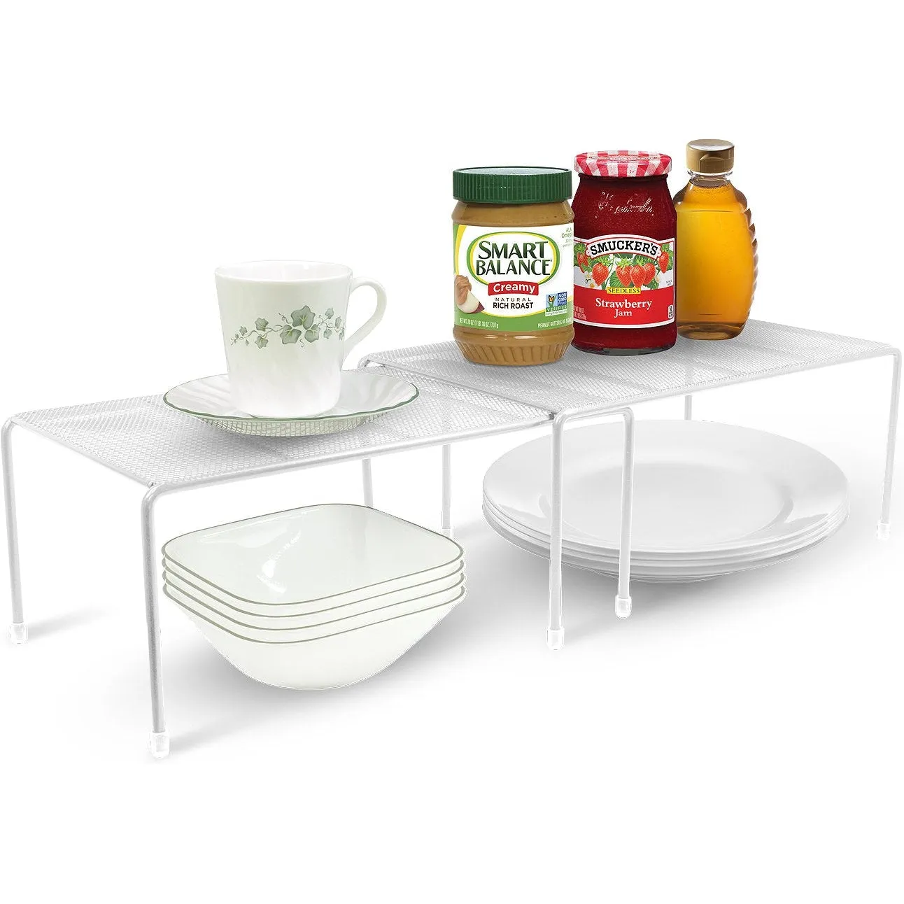 Expandable Pantry Cabinet Organizers (Set of 2)