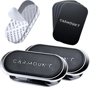 F1 Dashboard Car Mount | Magnetic Phone Holder for Car, Ultra Strong 8X N52 Magnets, 360 Rotation, Universal Dash Mount for All Phones (2-Pack)