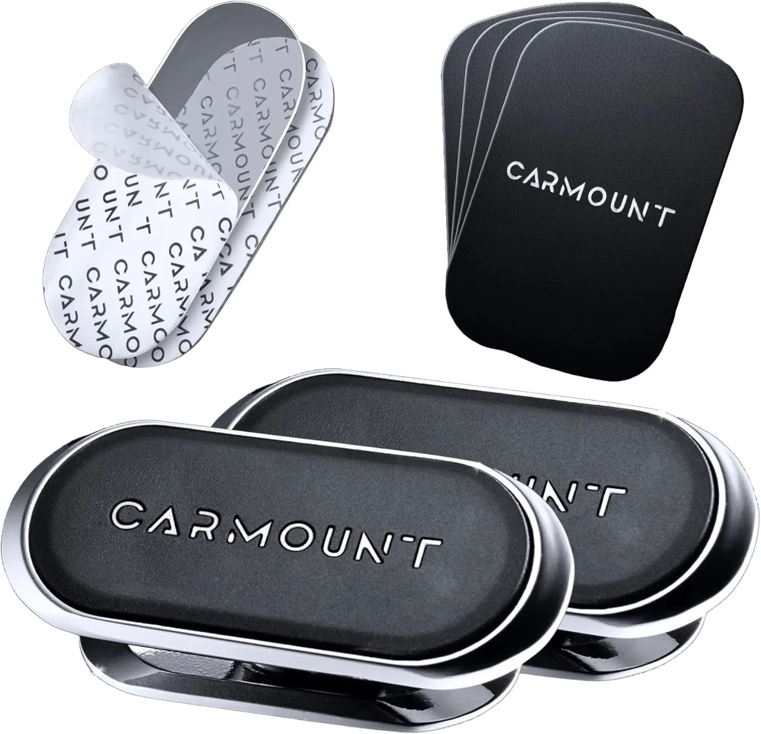 F1 Dashboard Car Mount | Magnetic Phone Holder for Car, Ultra Strong 8X N52 Magnets, 360 Rotation, Universal Dash Mount for All Phones (2-Pack)