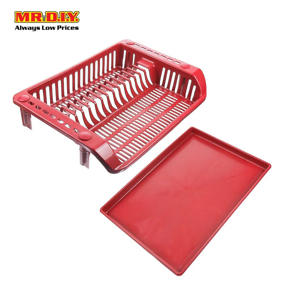 FELTON Plastic Single Layer Dish Drainer