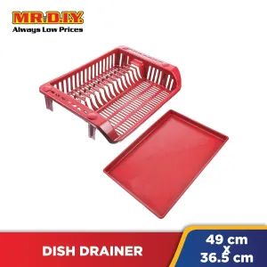 FELTON Plastic Single Layer Dish Drainer