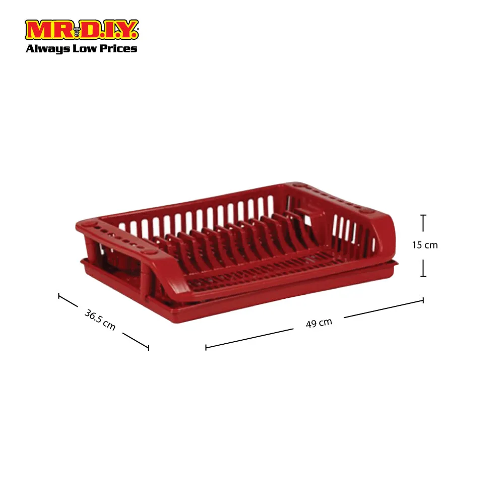 FELTON Plastic Single Layer Dish Drainer
