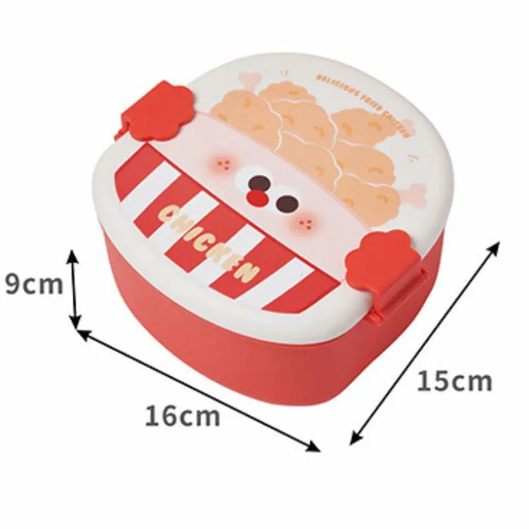 Food Shaped Cute Lunch Box | Fried Chicken