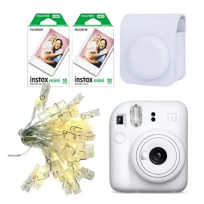 Fujifilm Instax Mini 12 Lights For Instax Kit (Clay White)