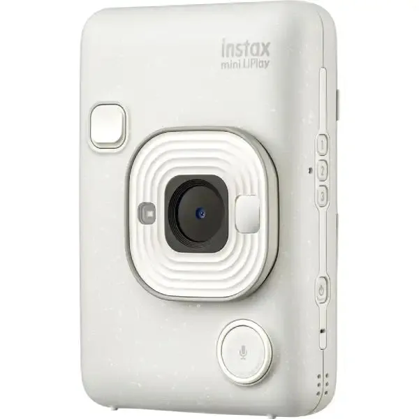Fujifilm Instax Mini Liplay Hybrid Instant Camera (Misty White)