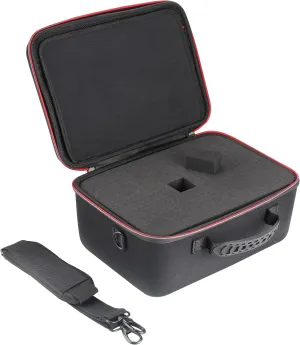 Hard Case with DIY Customizable Foam Inserts, EVA Shock Resistant Outdoor Hard Case for Small Drones, Storage and Transporting SLR Cameras, Digital Video Cameras, Pistols, Portable Speaker And More